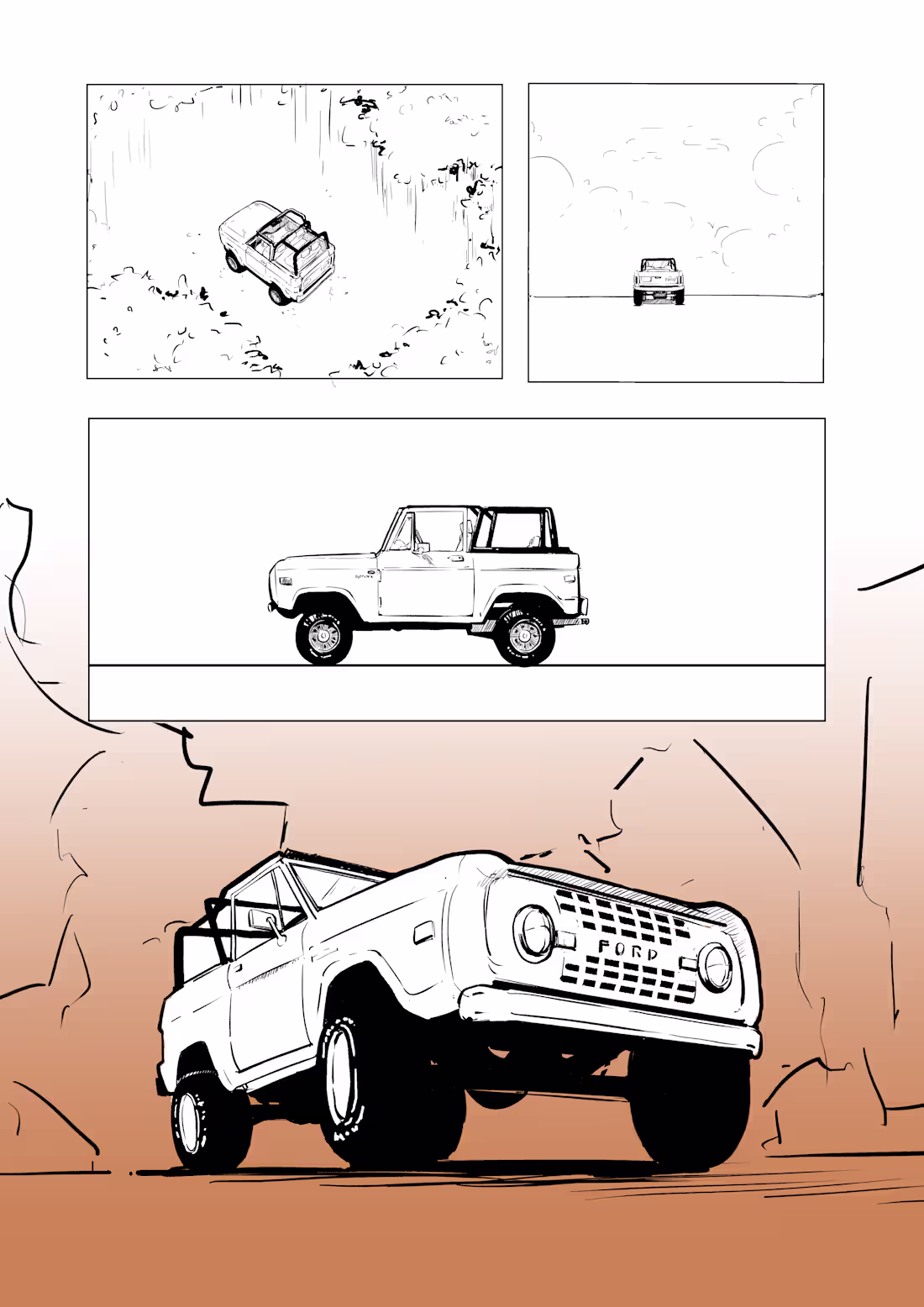 Cover image for Three angles study