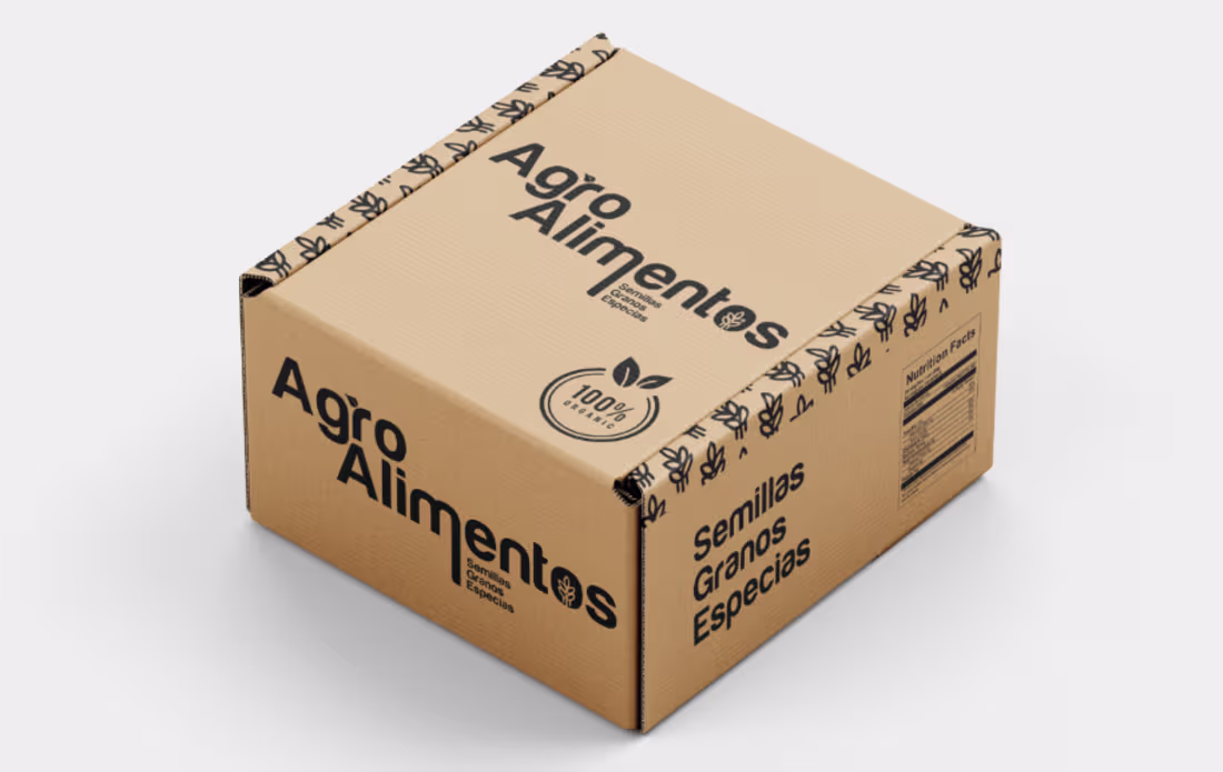 Cover image for Agro Alimentos Logo 2 :: Behance