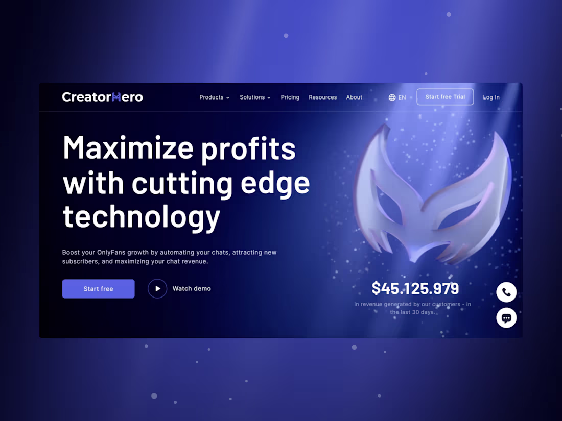 Cover image for Website Design Concept (1 Hero Image)