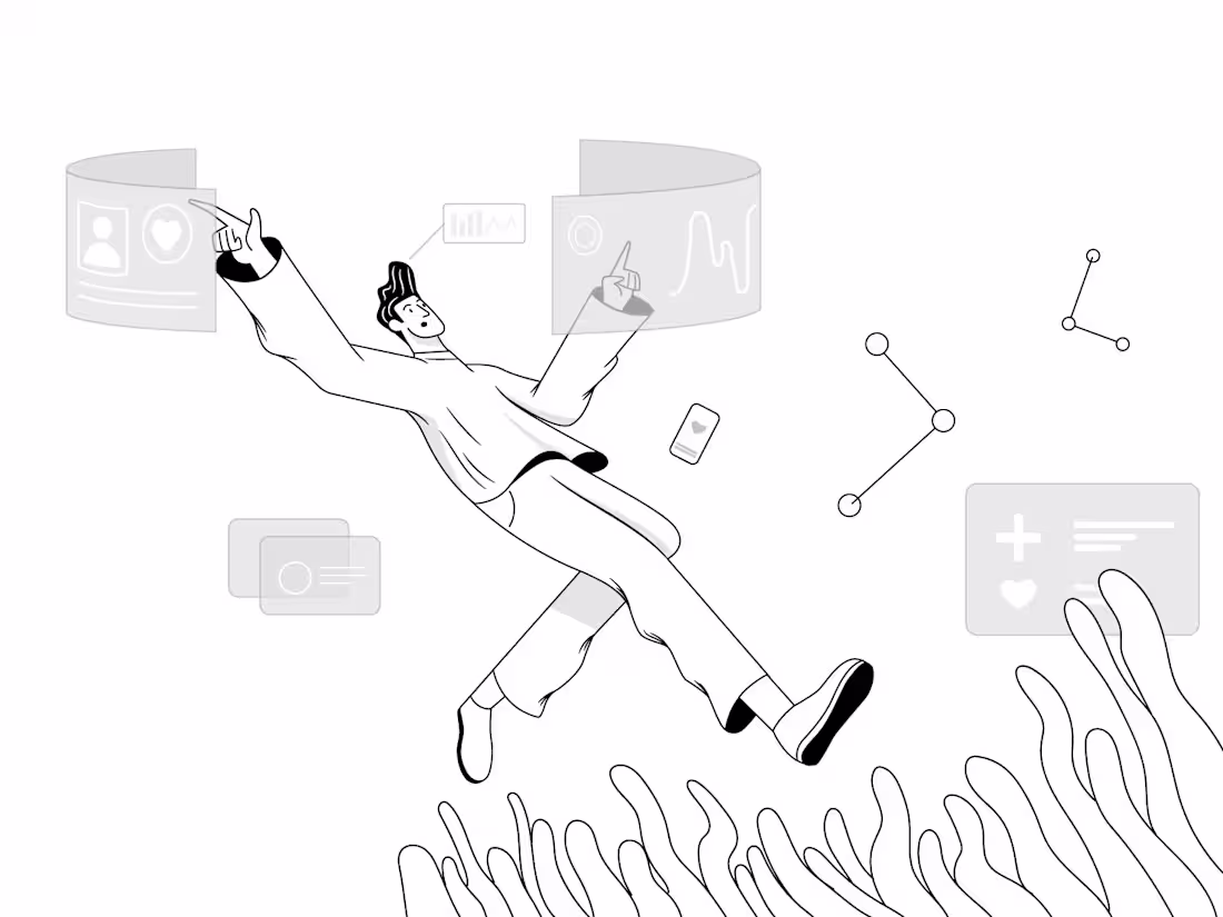 Cover image for Floating Through Interfaces — UI