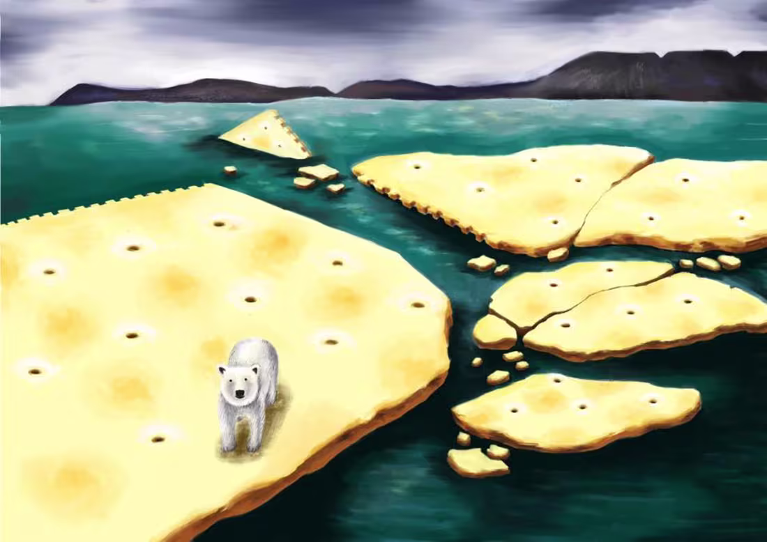 Cover image for Sweet fancy_Polar bears & crackers