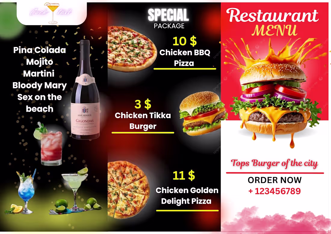 Cover image for Restaurant Promo Flyer Design