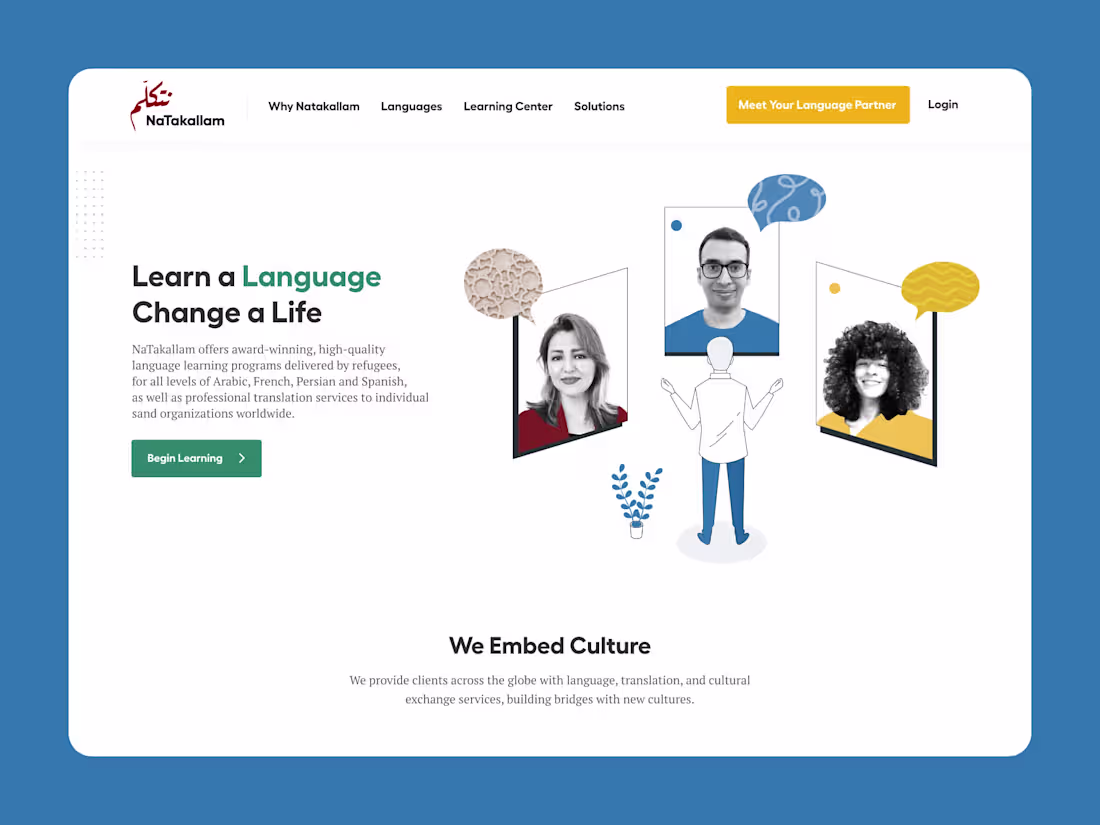 Cover image for Natakalam Web Design (Case Study)