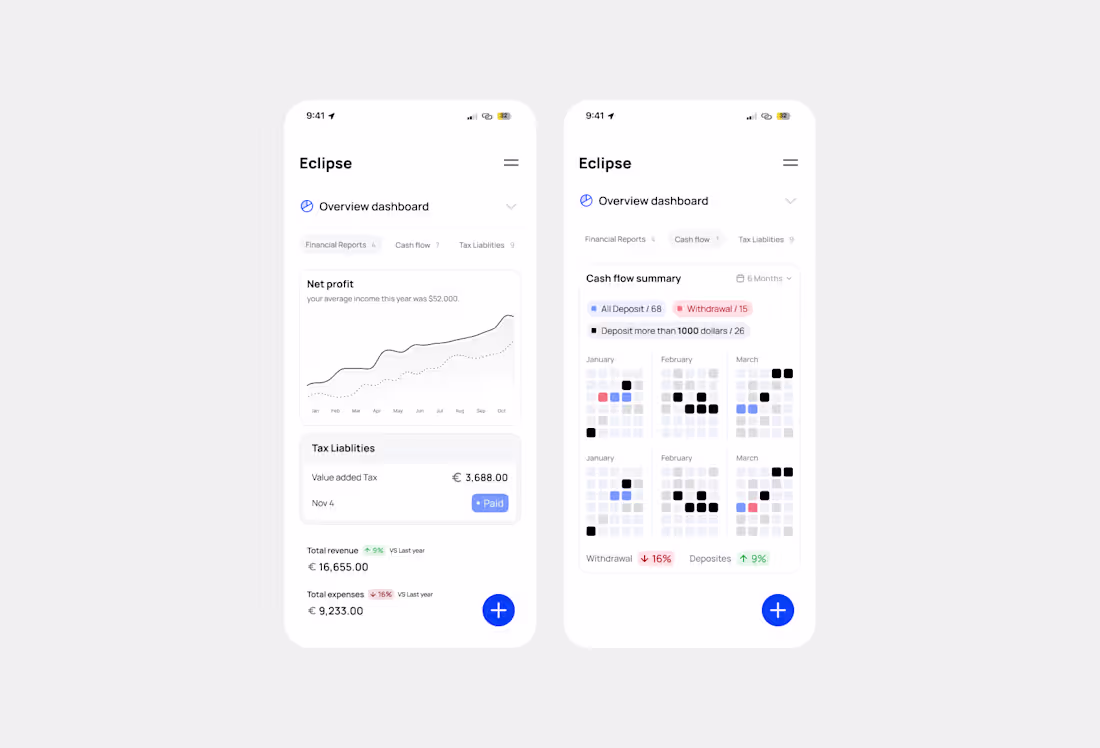 Cover image for Clean and light-themed mobile designs have always been my fa...