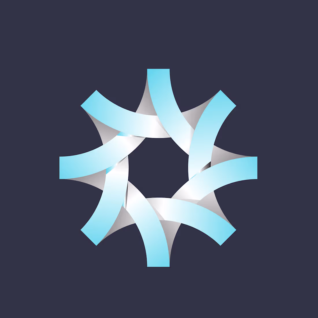 Cover image for Celestial Flow logo 3D :: Behance