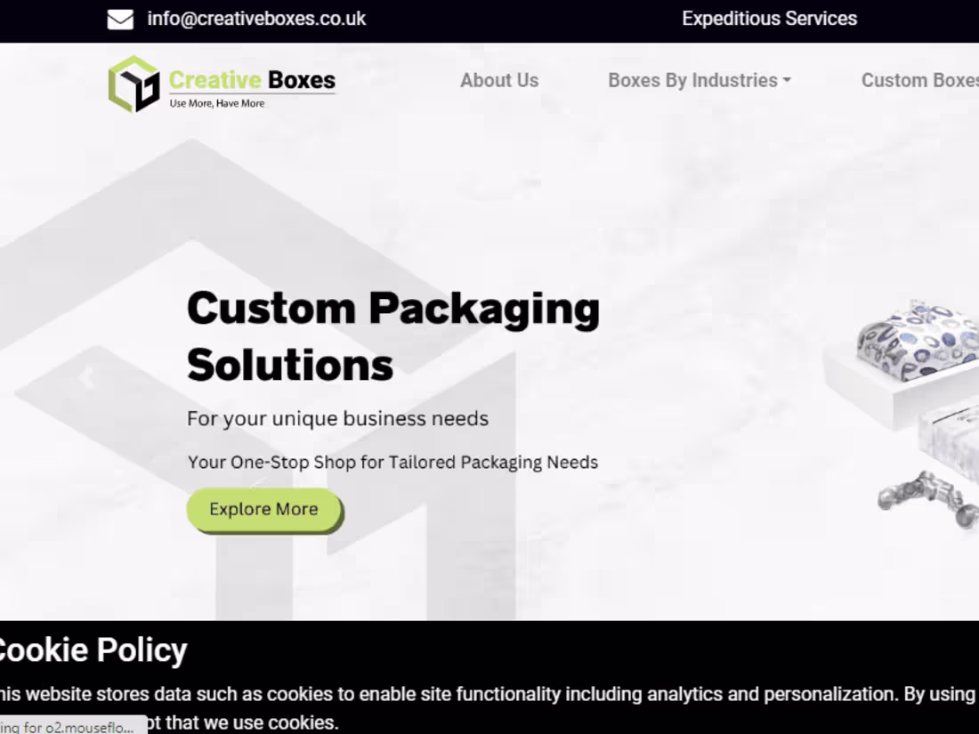 Cover image for Creative Boxes | UK Best Custom Boxes Supplier