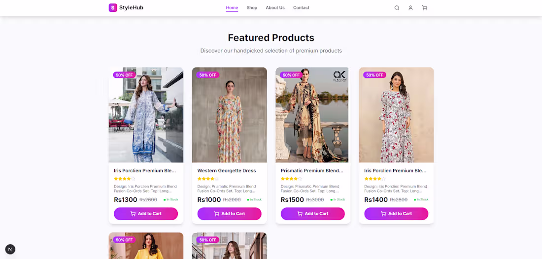 Cover image for It is an E-commerce website