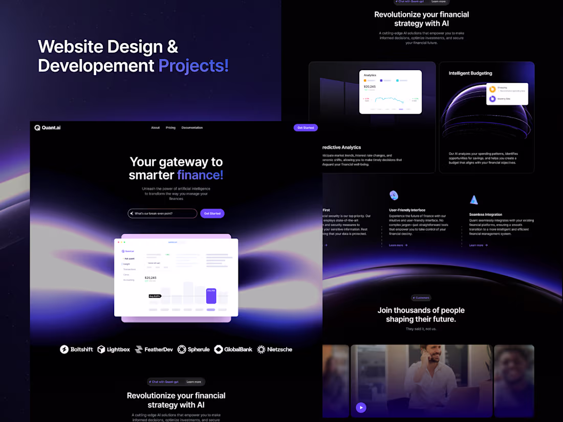 Cover image for Website Design & Development