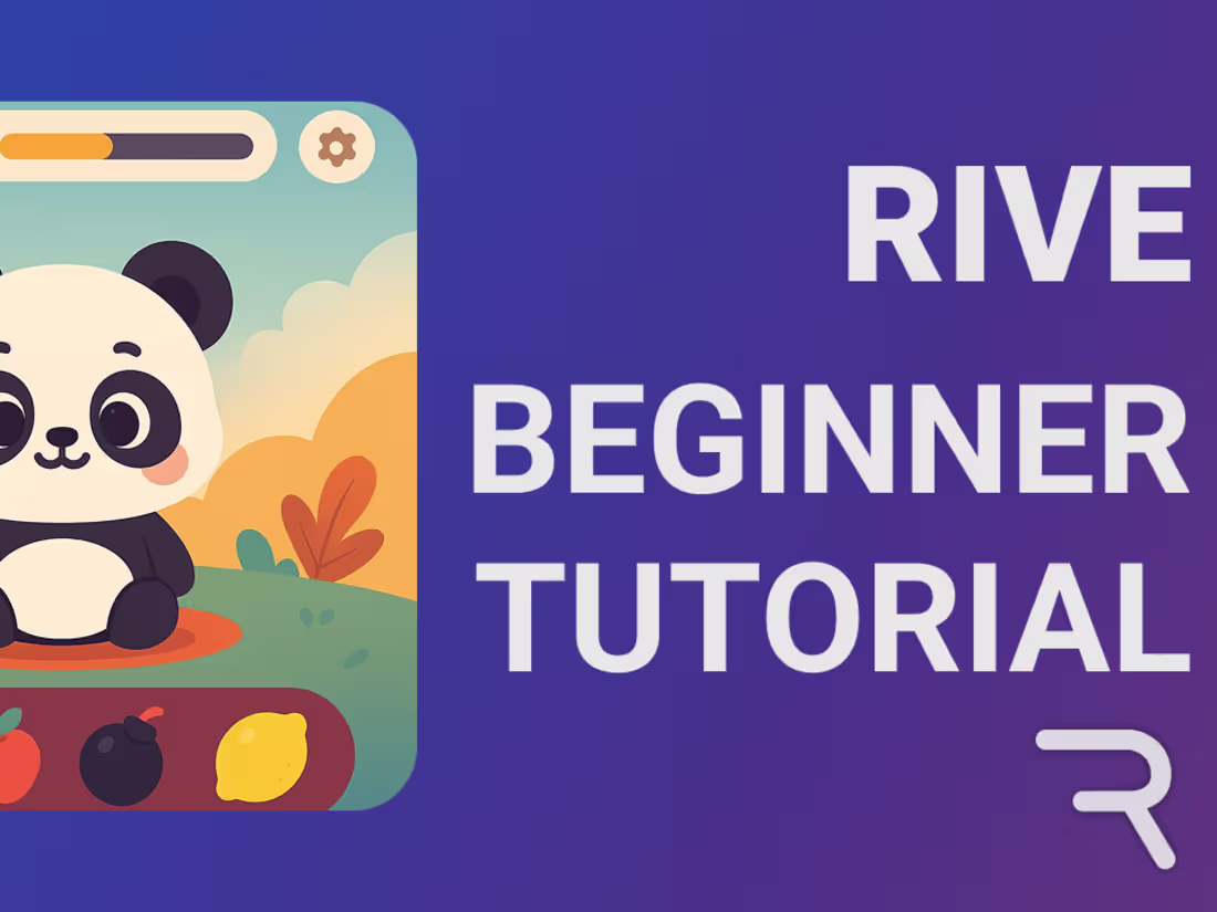 Cover image for Just dropped a full YouTube breakdown of my Rive challenge e...