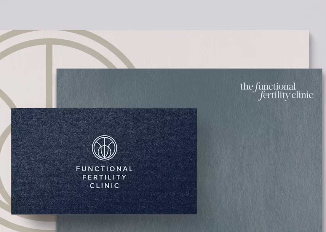 Cover image for Functional Fertility Clinic Rebrand and Website Redesign