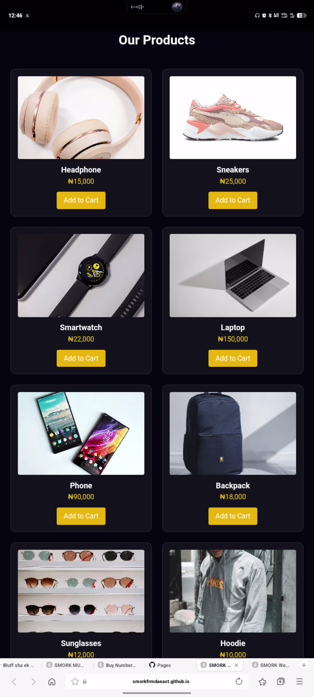 Cover image for A modern e-commerce web application