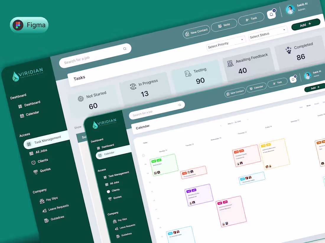 Cover image for Business Service Dashboard, CMS Deshboard