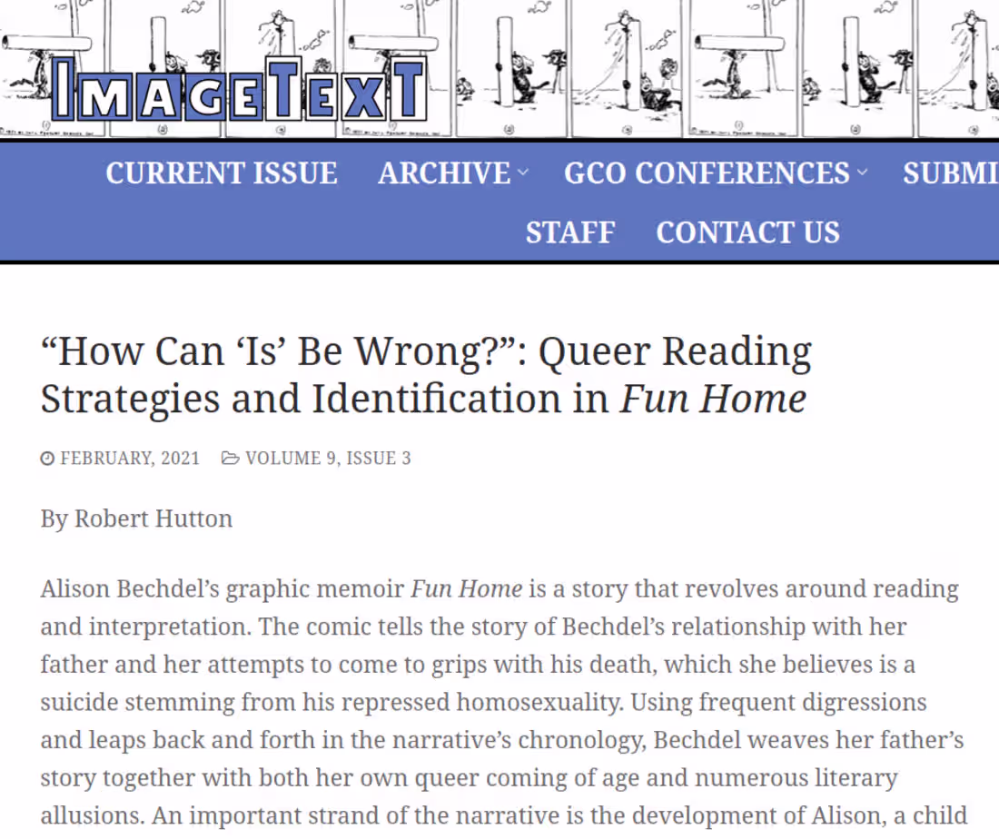 Cover image for Academic research article on graphic