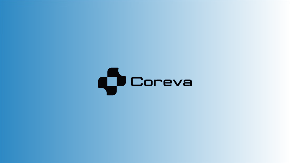 Cover image for Coreva is a modern brand concept focused on connection, bala...