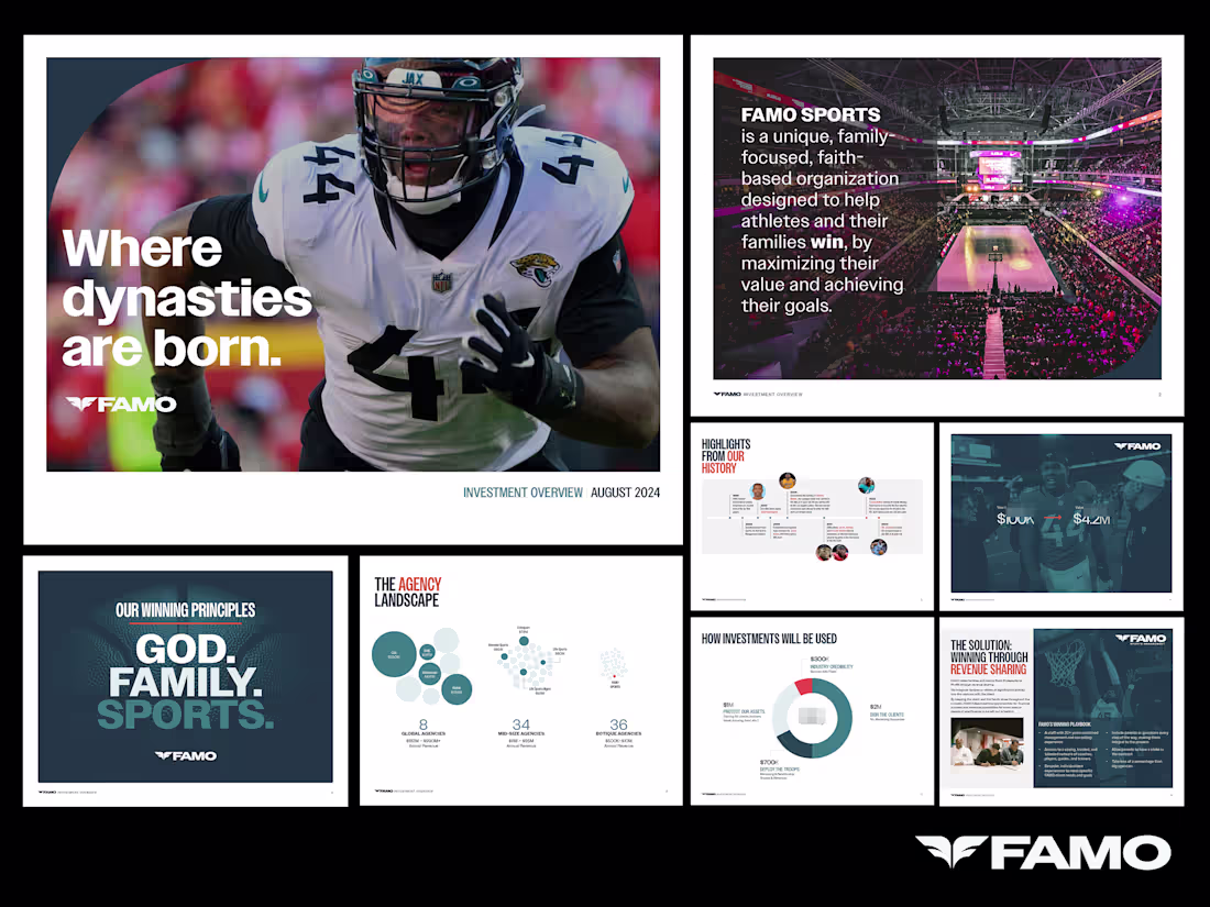 Cover image for Sports Management Pitch Deck