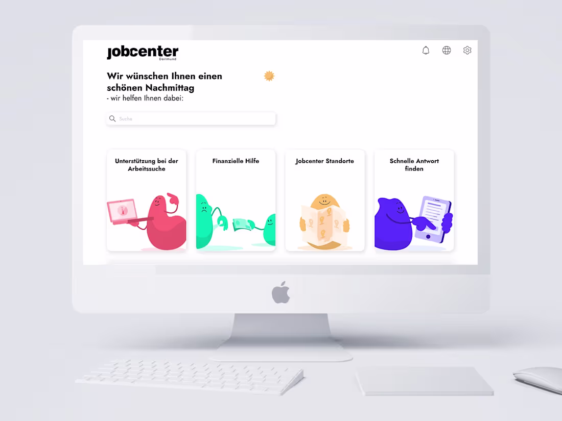 Cover image for Jobcenter Dortmund Web App