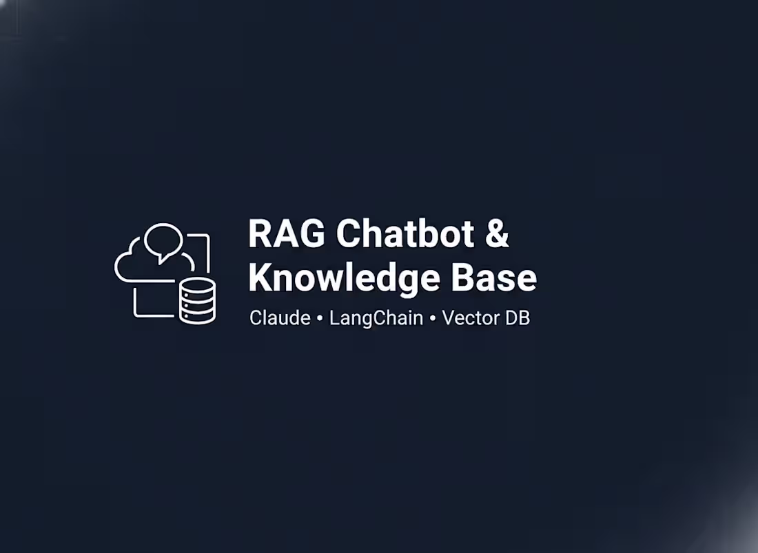 Cover image for RAG Chatbot & Knowledge Base Systems