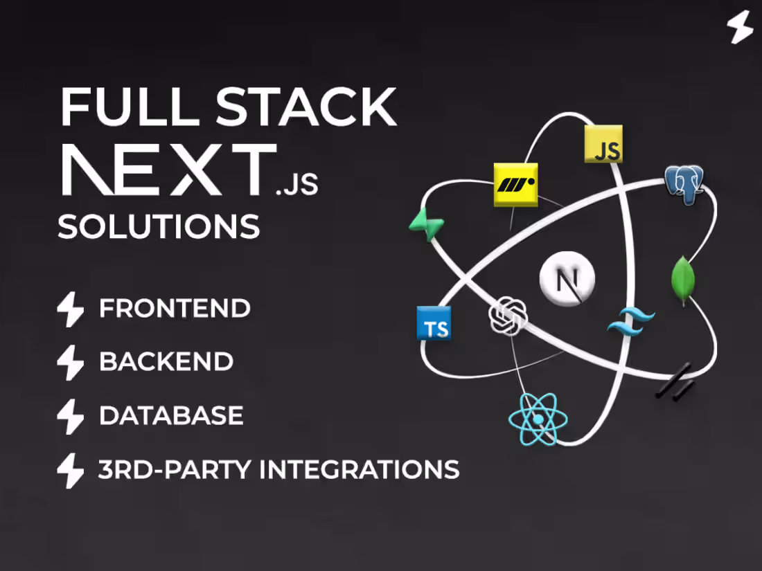 Cover image for I will develop a full-stack web app using Next.js and Supabase
