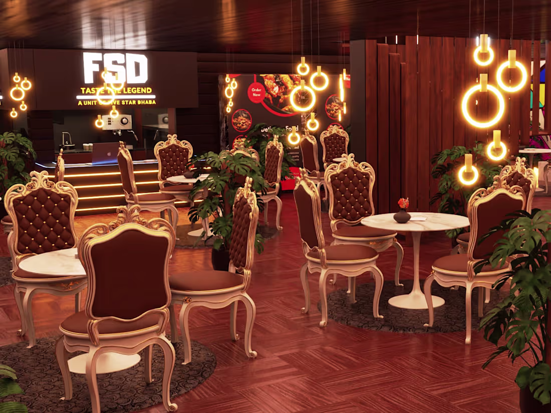 Cover image for Restaurant 3D Design