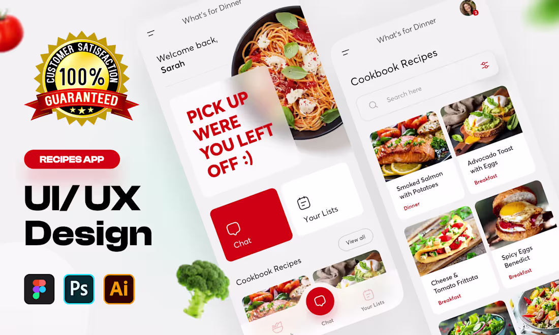 Cover image for i will design modern saas dashboard and ai app UI UX in figma