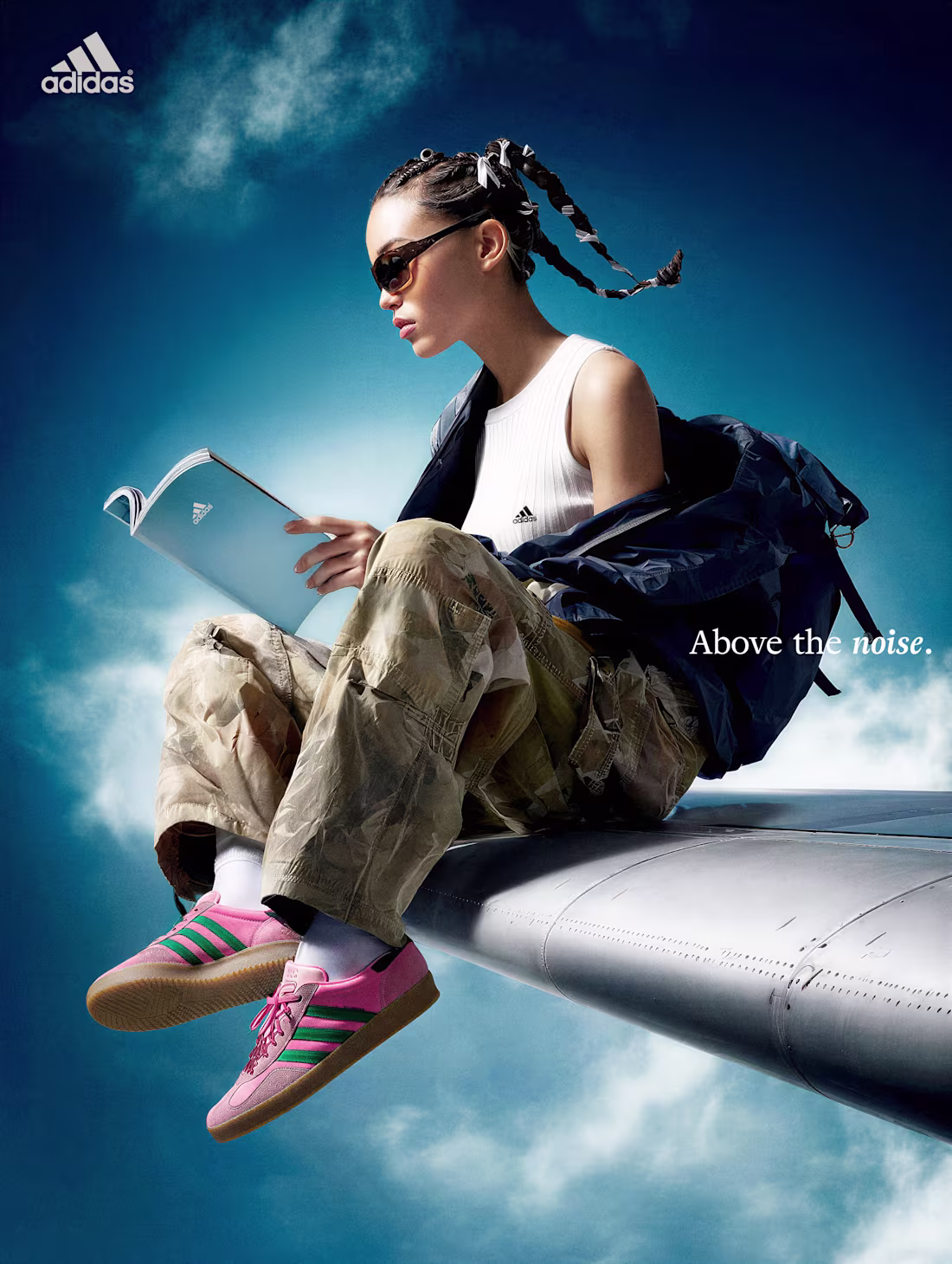 Cover image for AI-driven visual concept for Adidas, developed through a ful...