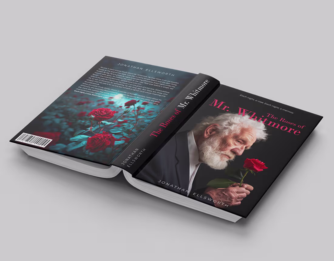 Cover image for Mr. Whitmore Book cover design