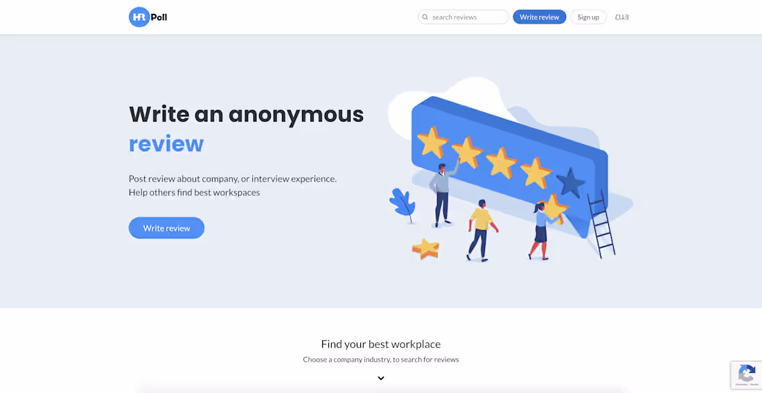 Cover image for Company reviews web application