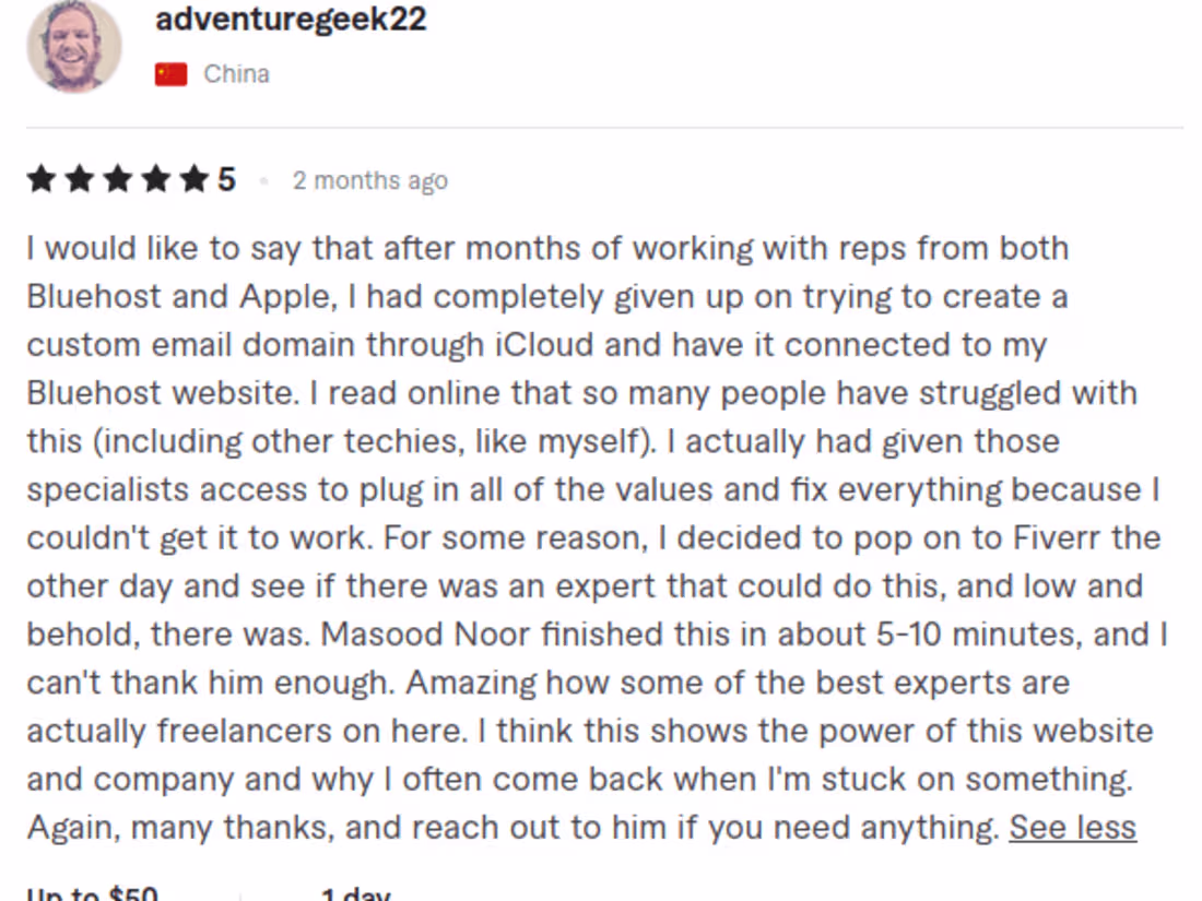 Cover image for Setup and Verified Custom Email Domain for iCloud Mail