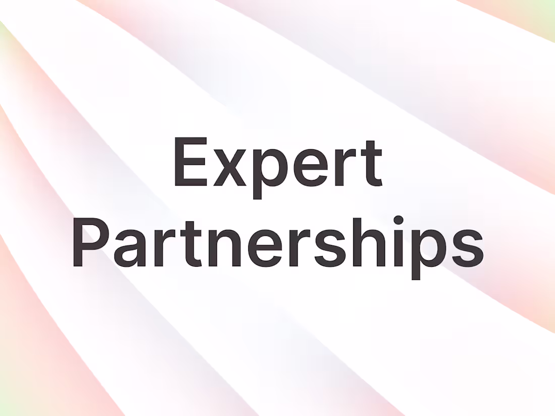 Cover image for Expert Partnerships in AI and Software Development