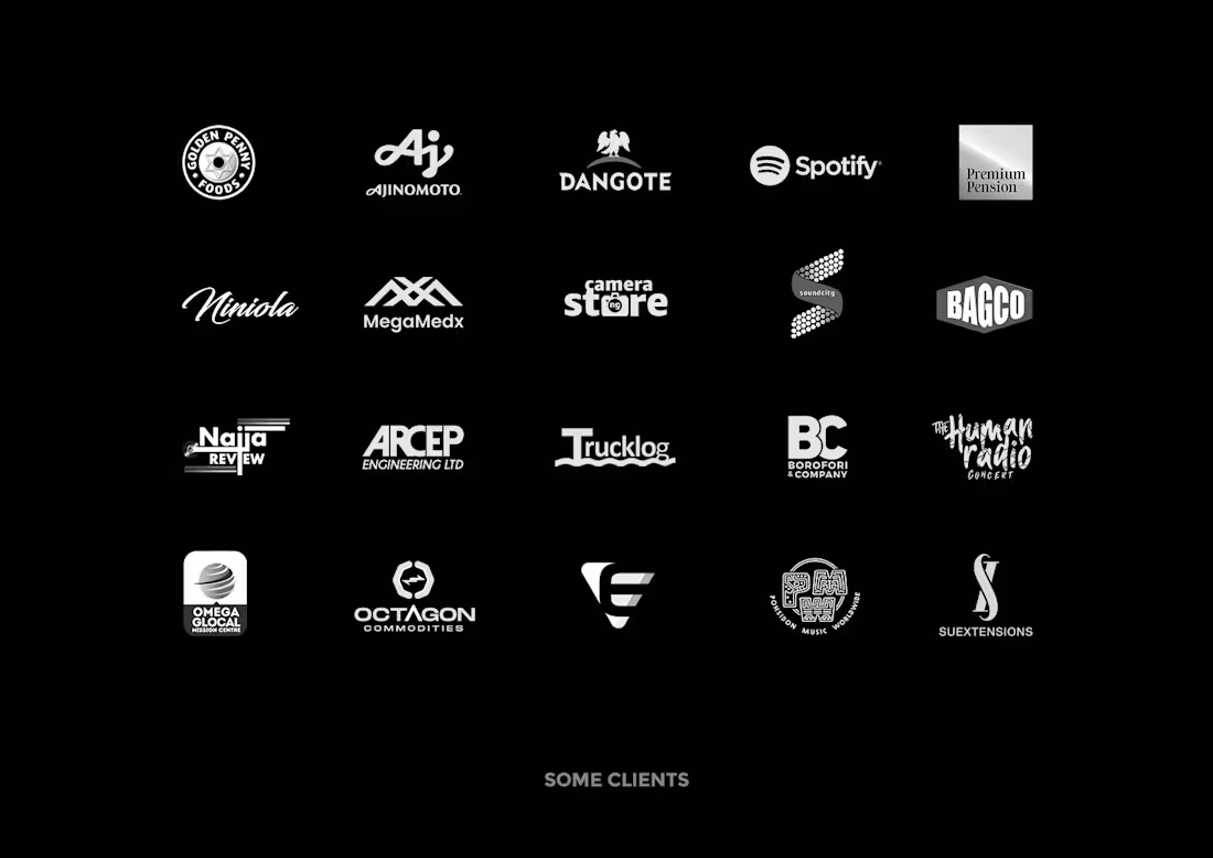 Cover image for Some Clients I Have Worked With