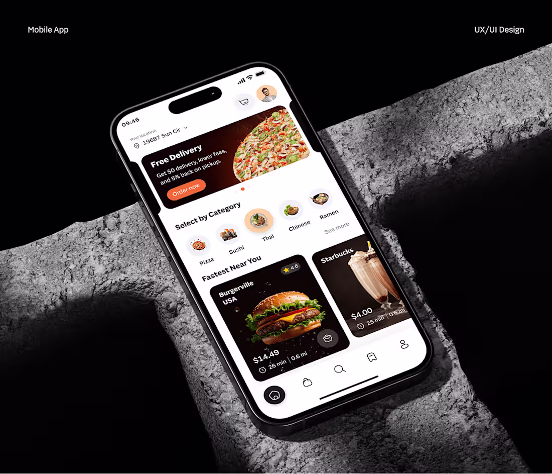 Cover image for Food Order & Delivery App