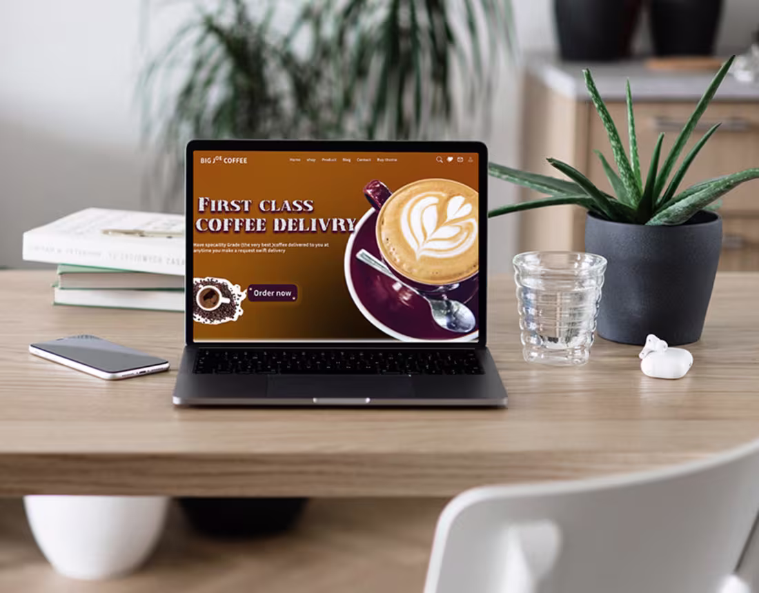 Cover image for Coffee Delivery website 