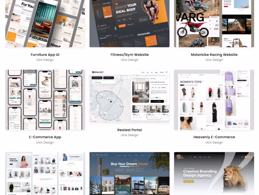 Cover image for Ui/Ux Projects