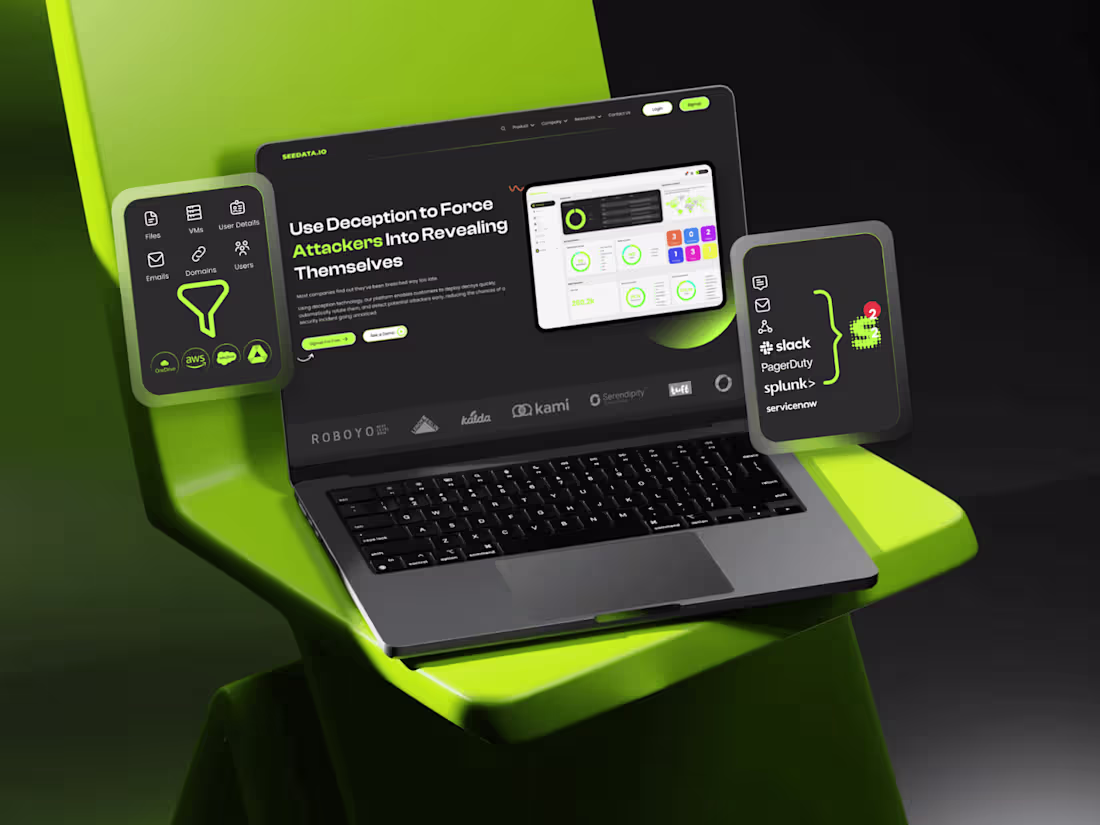 Cover image for SEEDATA Homepage Design