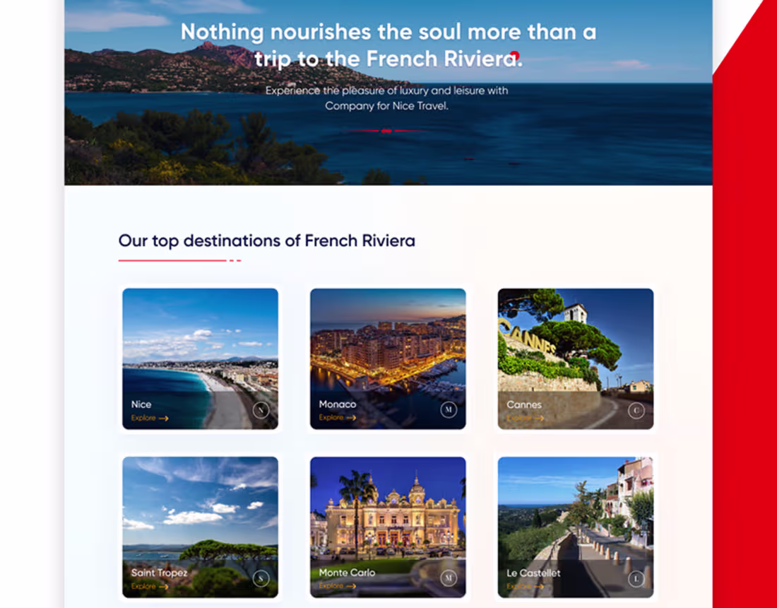Cover image for Project Name- Company for Nice Travel 