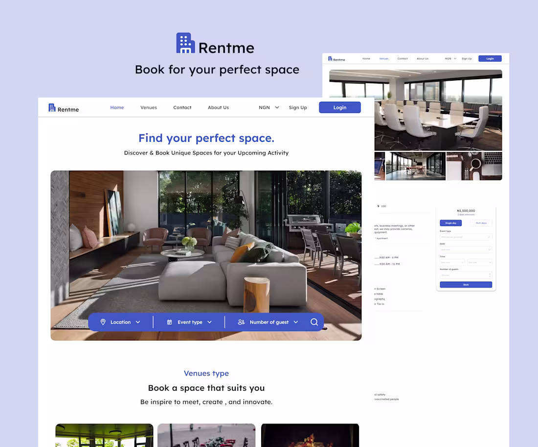 Cover image for RentMe is a comprehensive platform