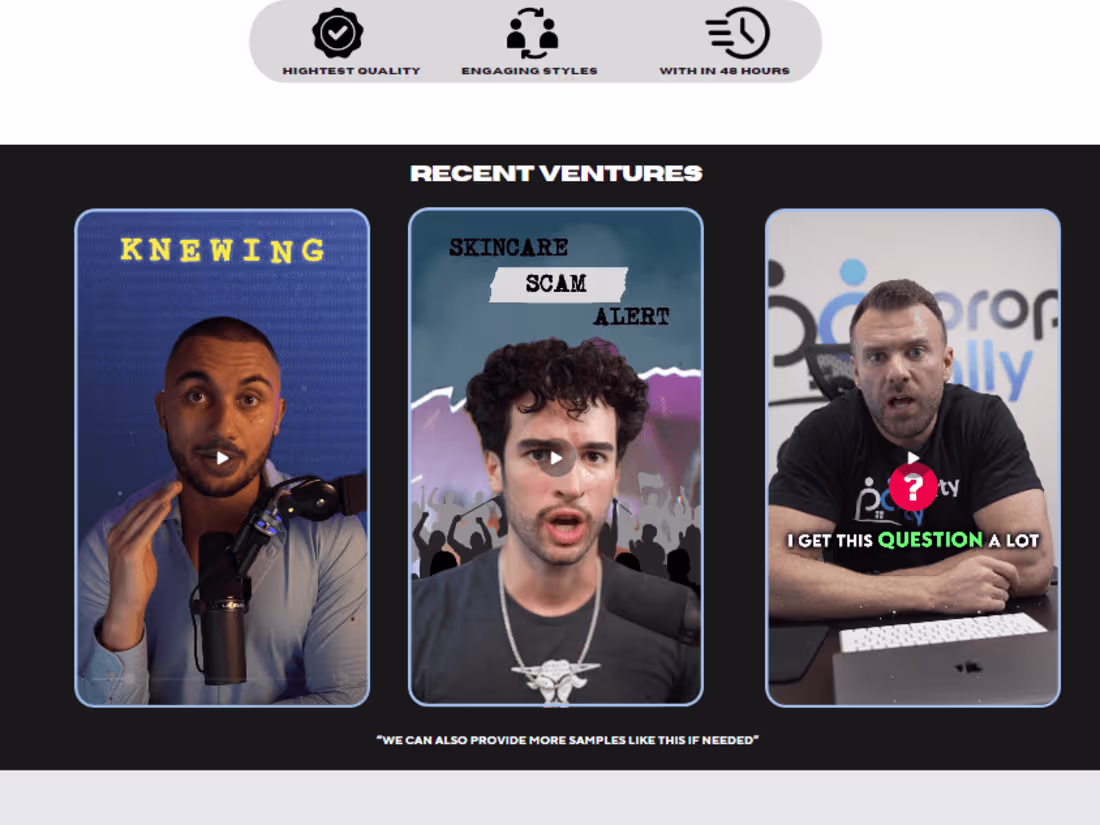 Cover image for Short Form Video Editor