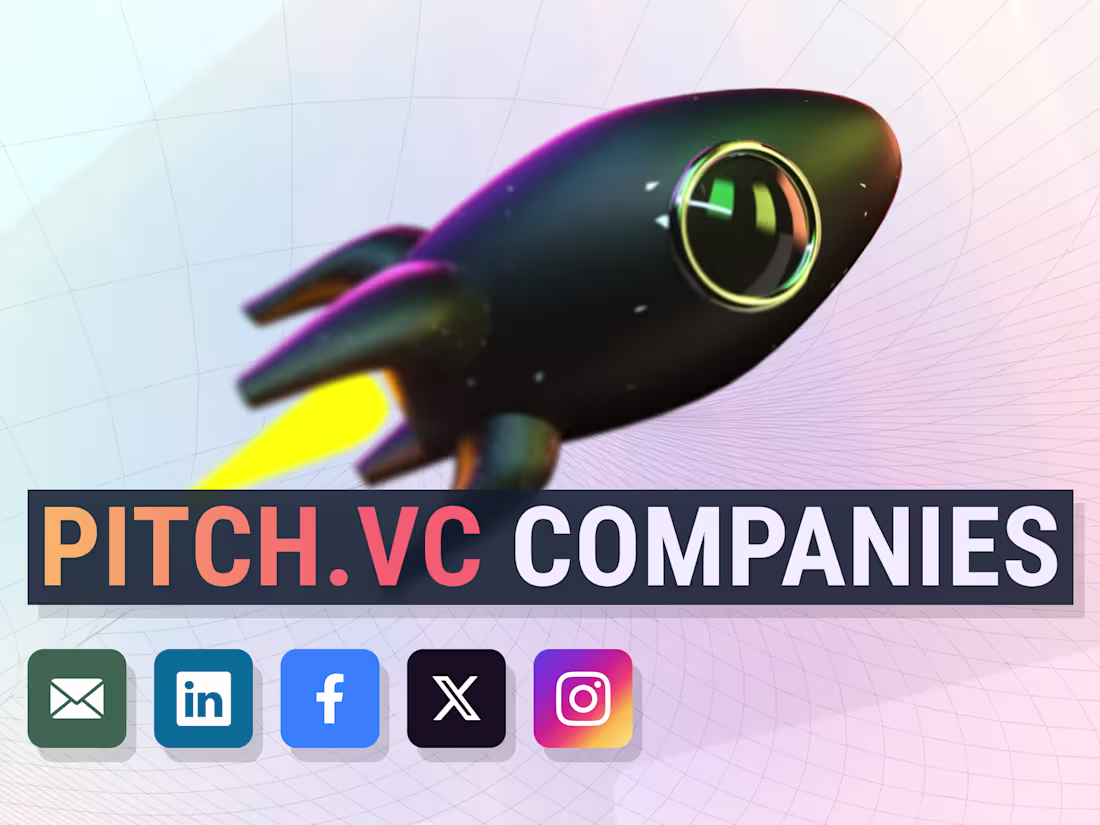 Cover image for Pitch Venture Capital PortCos Data Collection