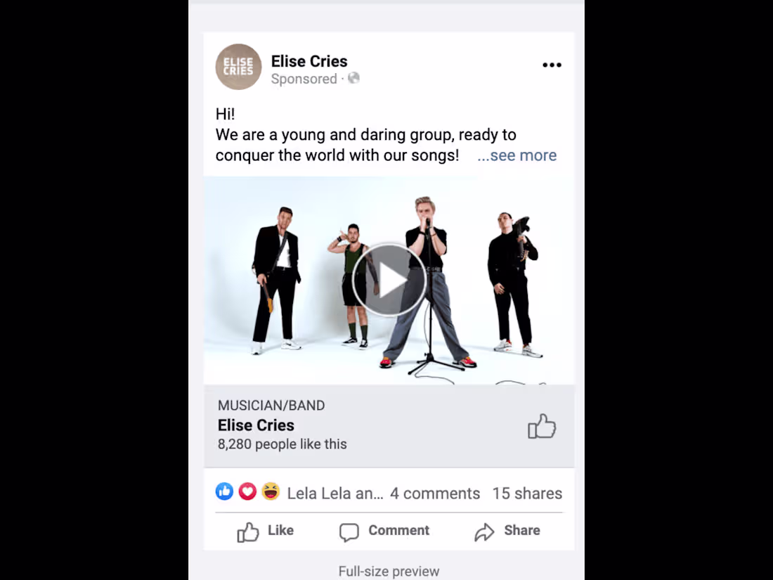 Cover image for Facebook ads
