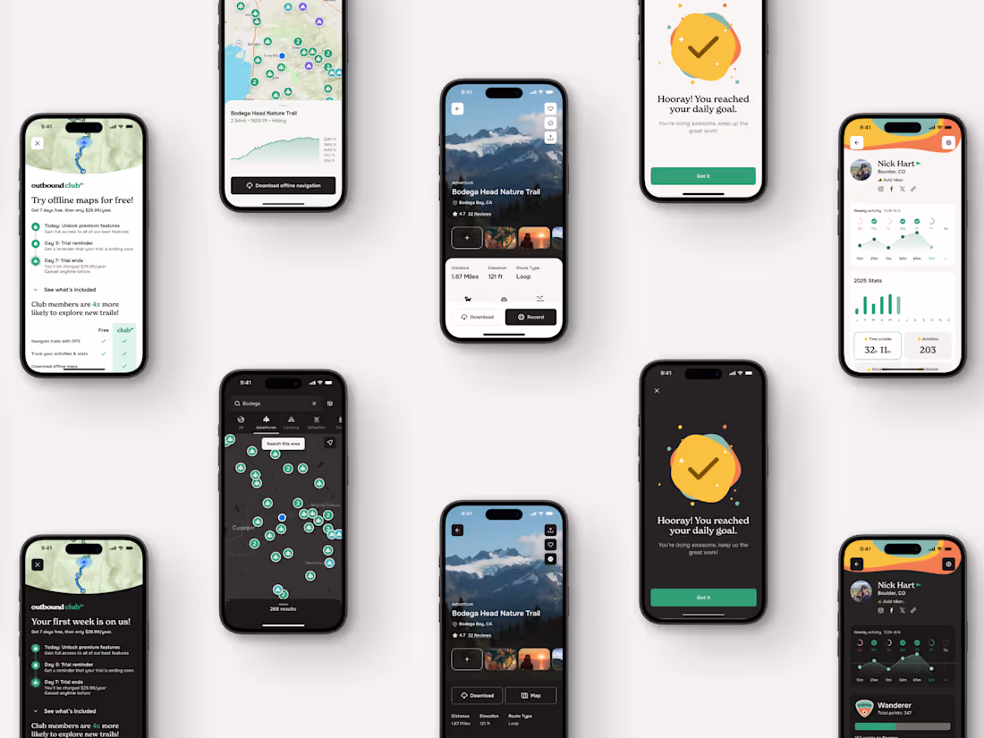 Cover image for Outbound Mobile App and Brand