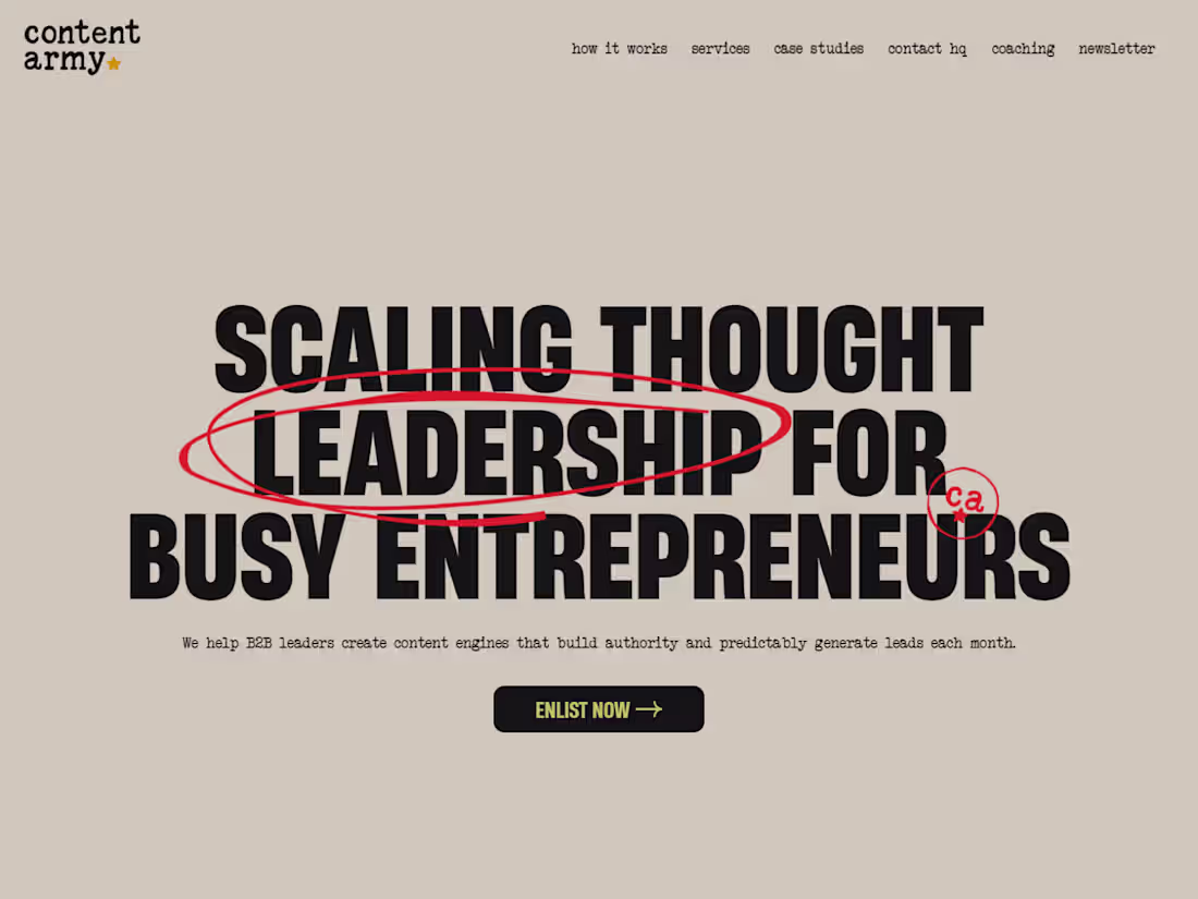 Cover image for Content Army