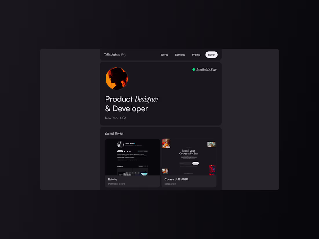 Cover image for Framer Landing Page 