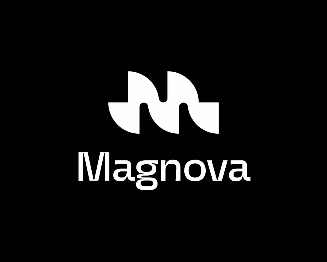 Cover image for Magnova logo design