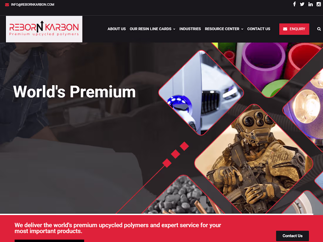 Cover image for Website Design Reborn Karbon 