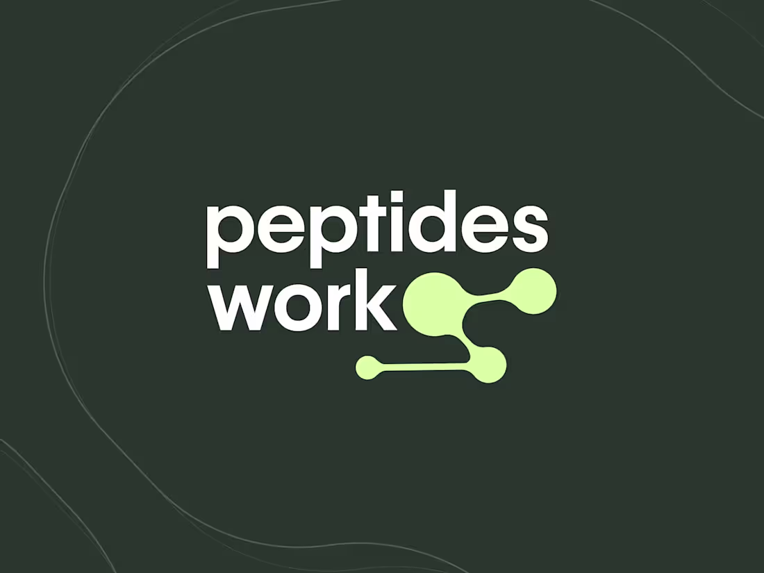 Cover image for Peptides Work — Branding Design