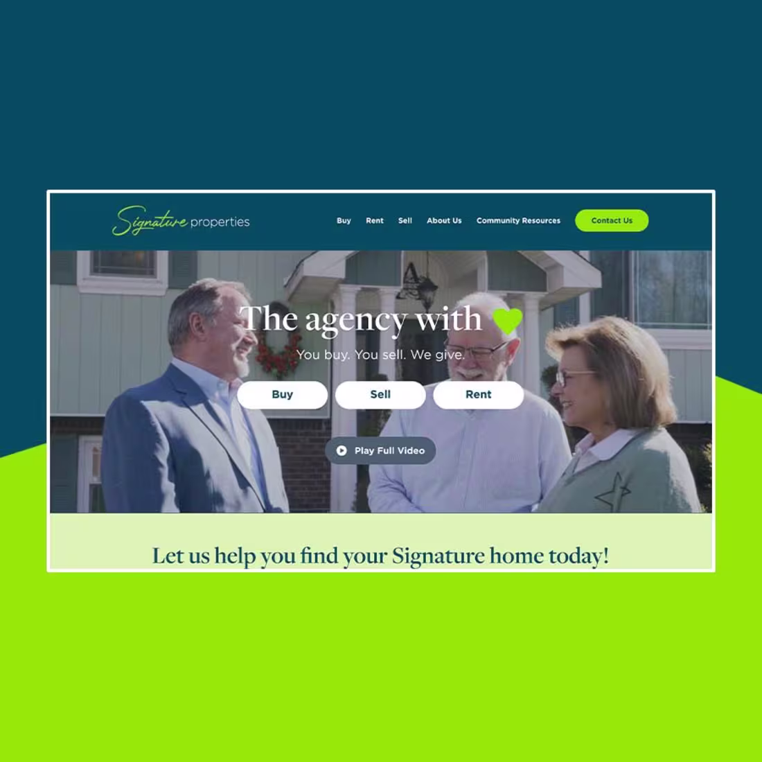 Cover image for Signature Properties Website