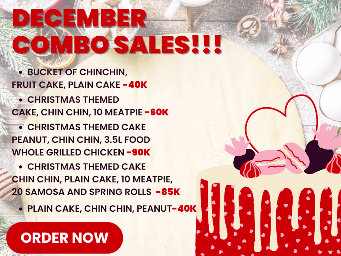 Cover image for December Combo Sales