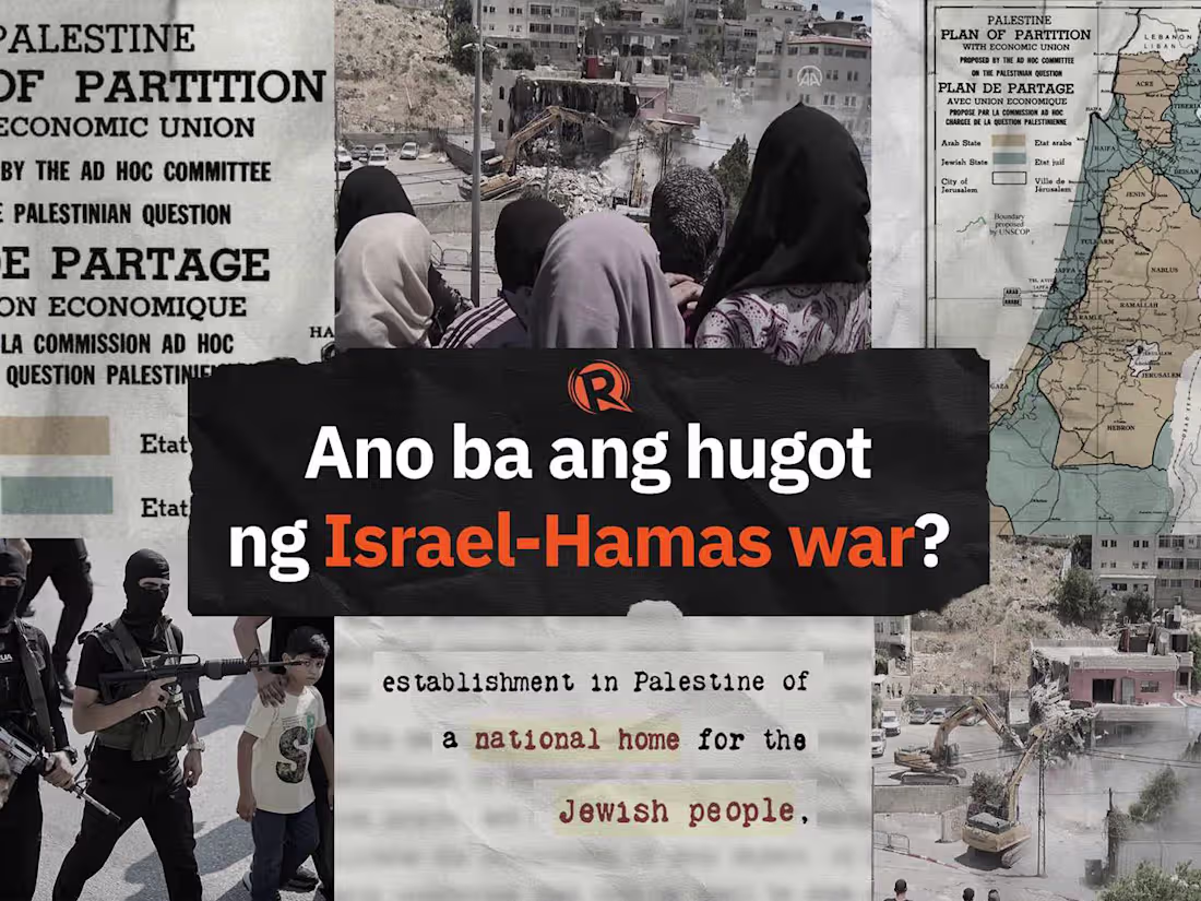 Cover image for Ano ba ang hugot ng Israel-Hamas war? — Cara Angeline Oliver | …