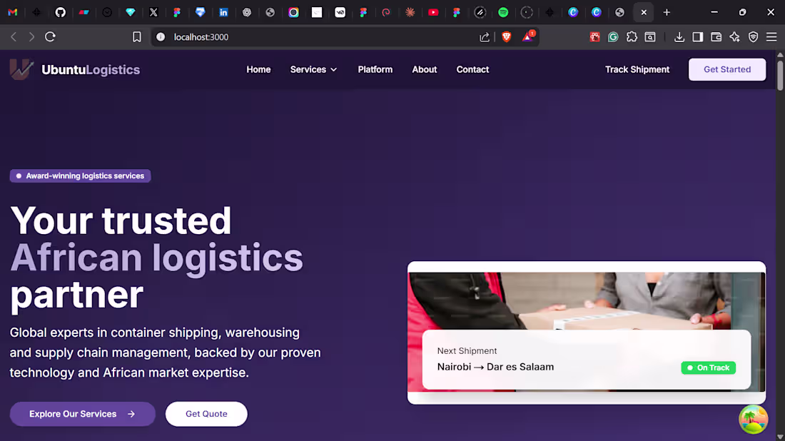 Cover image for Ubuntu Logistics