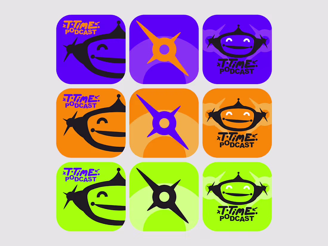 Cover image for T Time Podcast Branding update! Inspired by kids cartoon cha...